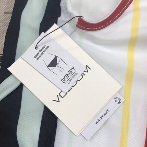 Volcom Earn Ur Stripes Racerback 1Piece Swimsuit - Picture 5 of 5